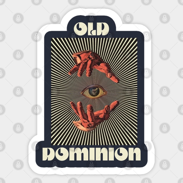 Hand Eyes Old Dominion Sticker by Kiho Jise